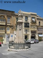 Pjazza Vittoriosa(Victory Square) im Zentrum von Vittoriosa(Birgu)