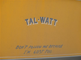 Malta Bus Tal Watt - Don't follow me because I'm lost too.
