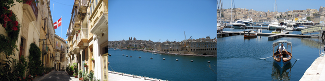 Die "Drei Städte" bei Valletta